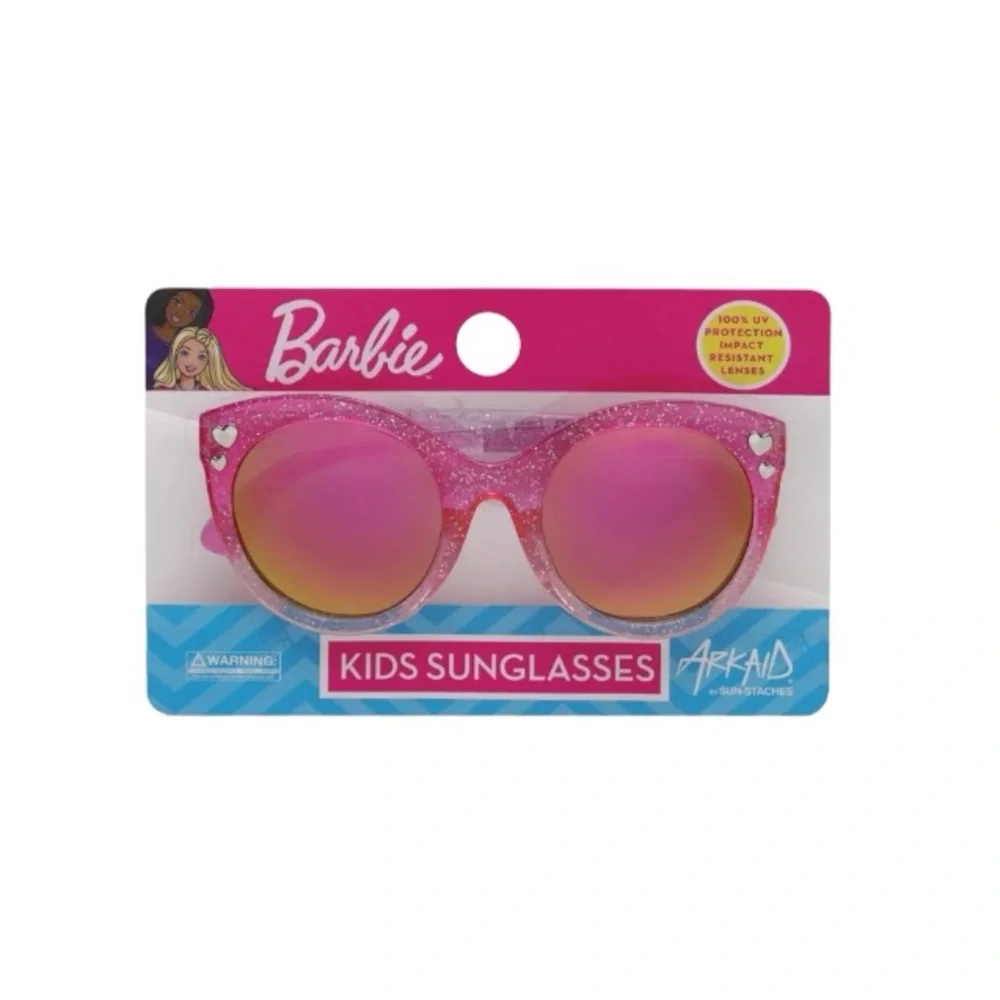 Barbie Pink Glitter Cat Eye Sunglasses